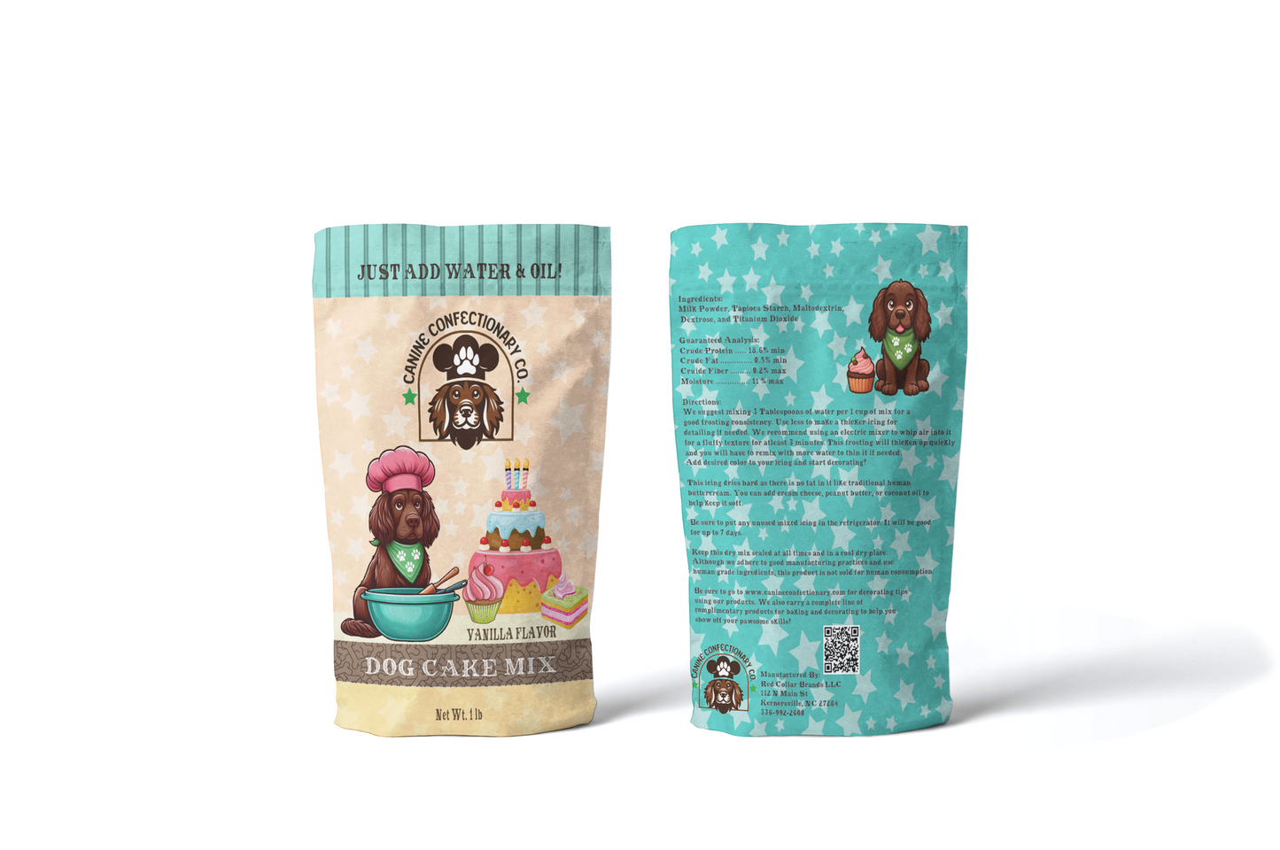 Canine Confectionary Vanilla Dog Cake Mix